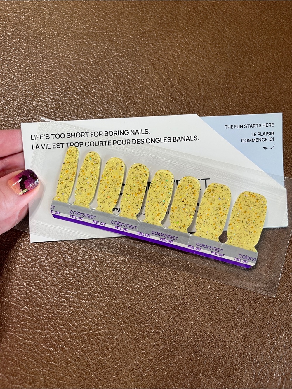 BOGO COLOR STREET | Poolside Pineapple Nail Strips